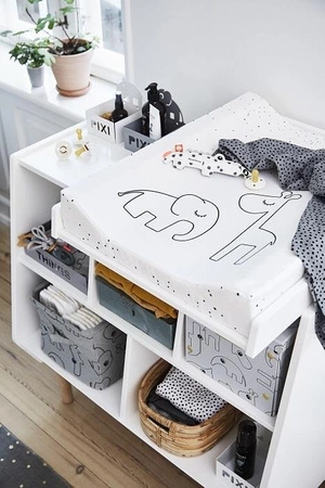 Done by Deer Dreamy Dots Przewijak White