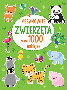 Niesamowite zwierzęta ponad 1000 naklejek