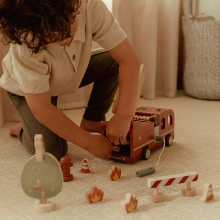 Little Dutch Zestaw aut Karetka, Policja, Wóz strażacki LD4388