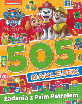 Zadania z Psim Patrolem Psi Patrol 505 naklejek. Część 2