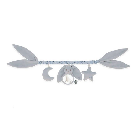 Kaloo Łańcuch do wózka wielofunkcyjny Królik niebieski Lapinoo