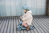 Zestaw SCOOTANDRIDE Highwaykick 1 2w1 Jeździk i hulajnoga 1-5 lat Steel + Kask XXS BLACK