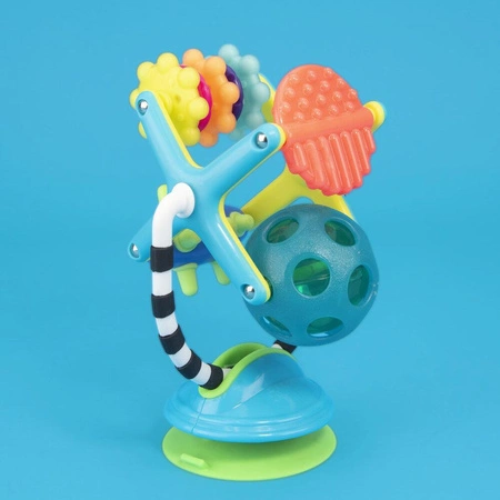 Diabelski młyn, zabawka sensoryczna, 6 m+, Sassy