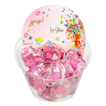 Souza! Błyszczyki do ust w kształcie serca