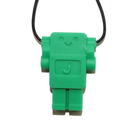 Gryzak terapeutyczny Robot, zielony, Jellystone Designs
