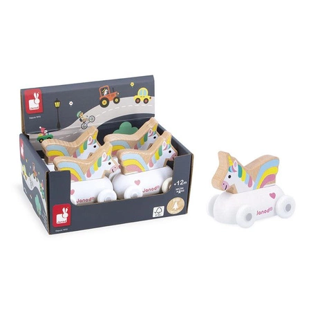 Janod Pojazd Jednorożec Zaczarowane królestwo Cross Roads 12m+