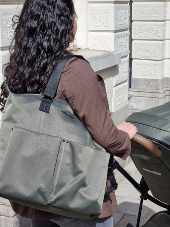 Easywalker Torba do wózka z przewijakiem i organizerem Diamond Grey uniwersalna