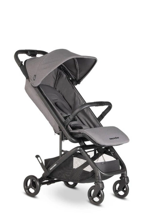 Easywalker Miley² Kompaktowy wózek spacerowy z torbą transportową Marble Grey