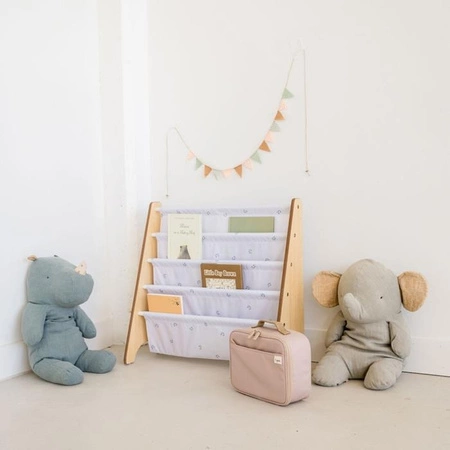 3 Sprouts Stojak na Książki Recycled Blueberry Mist