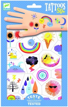 Tatuaże Dla Dzieci Pogoda Zestaw Djeco 3+