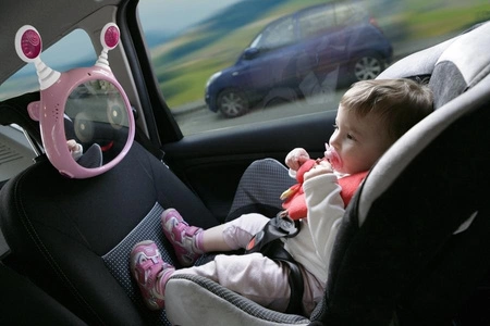 Benbat Lusterko aktywne do samochodu Oly Pink