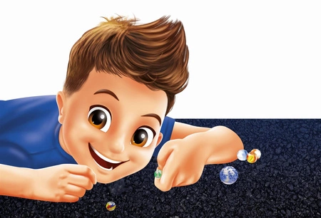 Szklane kulki - 163 szt. PM855