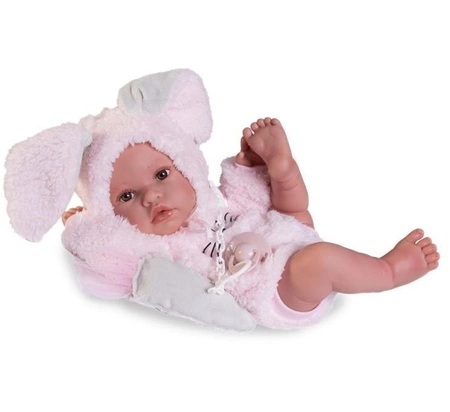 Lalka Erika króliczek z zabawką Antonio Juan 50419