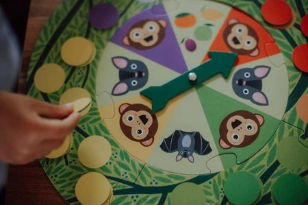 Mudpuppy Gra zespołowa Leśna uczta małpki 4+