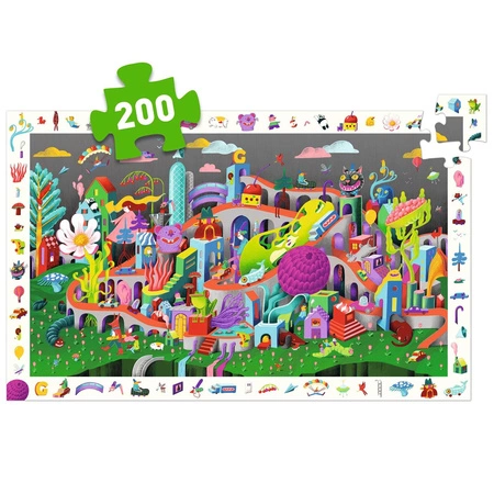 Puzzle obserwacja FANTAZYJNE MIASTECZKO DJ07462