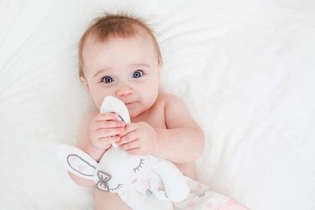 Lulujo Lovies Kocyk Przytulanka Królik