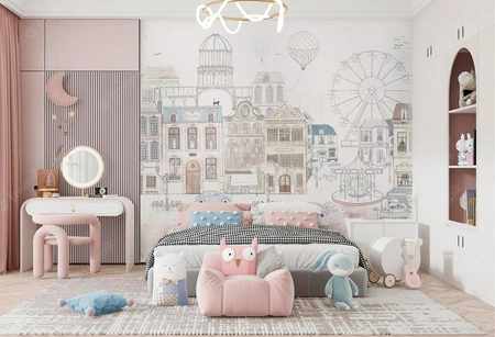 LE PETIT PARIS - Fototapeta Dla Dzieci W Kamienice