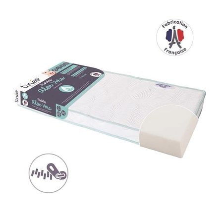 Tineo Materac Dla Niemowlaka Delikatny Aloe Vera 60x120 cm