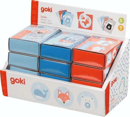 Mini gry karciane Karemo, Kwartet, Czarny Niedźwiedź Goki