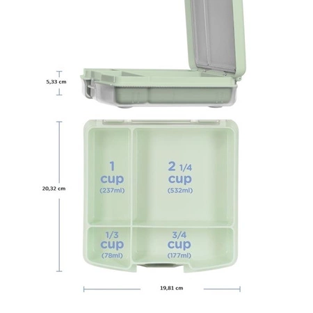 Ubbi Lunchbox Bento Sage