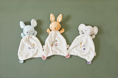 Kaloo Zestaw prezentowy 2 w 1 (komforter + naszyjnik dzwoneczek ciążowy Bola) Petites Chansons