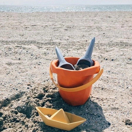 Wiaderko do piasku Zsilt - Happy Orange