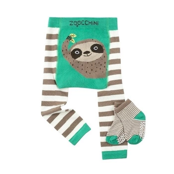 Zoocchini Legginsy i Skarpetki Leniwiec 12-18M