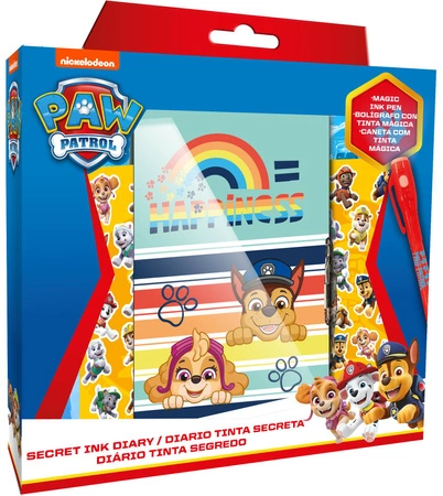 Pamiętnik z magicznym długopisem Paw Patrol PW19854