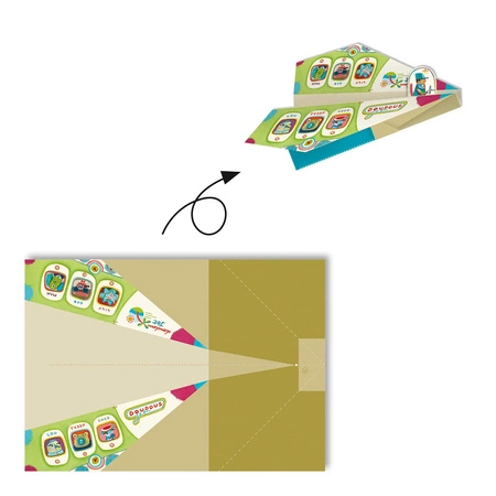 Origami zestaw Samolot DJ08760