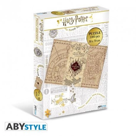 Puzzle Harry Potter Mapa Huncwotów (1000 elementów)