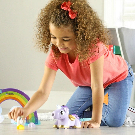 Coding Critters Skye The Unicorn, Robot do nauki programowania dla dzieci, Jednorożec