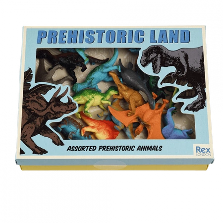 Figurki dinozaurów, zestaw 16 szt., Dinozaury, 3+, Rex London