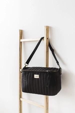 3 Sprouts Organizer Do Wózka Quilted Solid Black