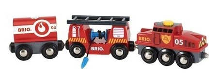 BRIO World Pociag Straży Pożarnej