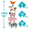 Puzzle kart. gigant "HONORE I PRZYJACIELE" DJ07112
