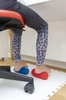 Wałek prosty do masażu i rehabilitacji czerwony