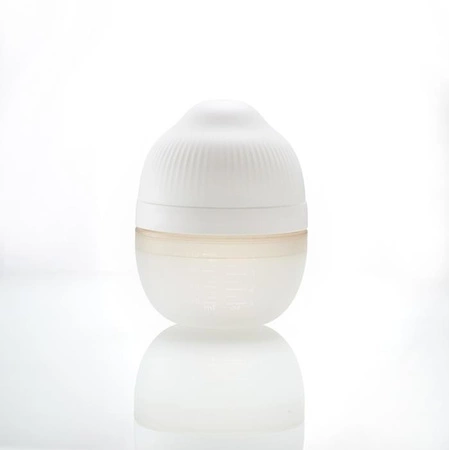 Mombella Butelka Antykolkowa dla Noworodka Ivory Silikonowa 120ml