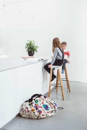 Play&Go Worek na Zabawki, Mata do Zabawy i Kolorowanka OMY Paris