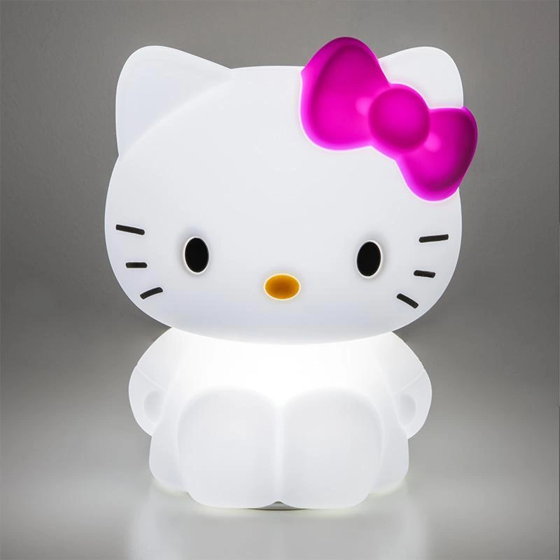 Hello Kitty silikonowa lampka z akumulatorem (wysokość: 18