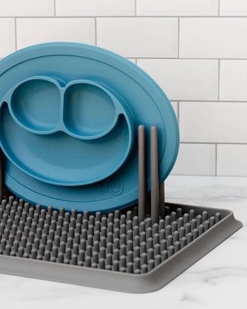 EZPZ Silikonowa suszarka do naczyń szara