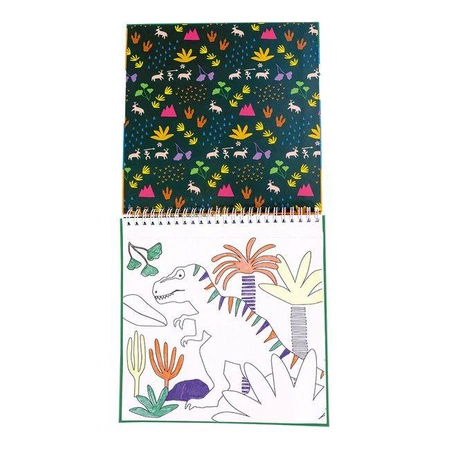 Dinozaury Książeczka do Kolorowania z Magicznymi Pisakami