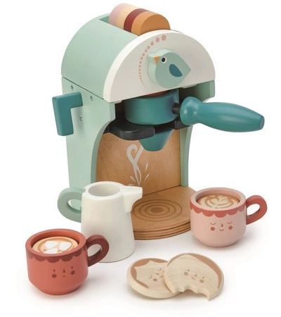Drewniany ekspres do kawy na kapsułki, Tender Leaf Toys