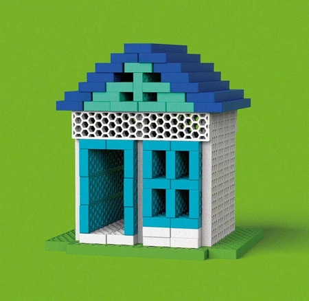 Kreatywne klocki konstrukcyjne Ocean Hello Box Bioblo 100 elementów