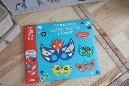 Auzou Maski do zdobienia Super bohaterowie 89299