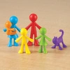 Figurki do nauki liczenia i rozpoznawania kolorów, Rodzina, Zestaw 72 szt.