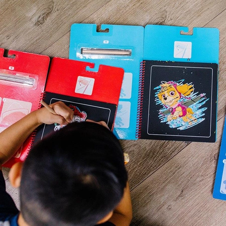 Zdrapywanki z rysikiem Psi Patrol Scratch Art Pad – Marshall Melissa and Doug 33261