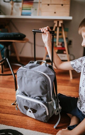 Lassig Plecak na kółkach z odczepianym stelażem 2w1 About Friends Szop