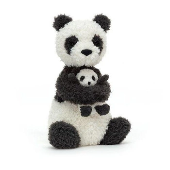 JellyCat Huddles Panda z dzieckiem 24cm