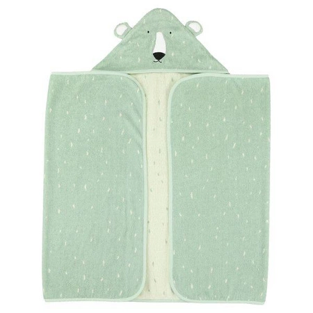 Pan Miś Polarny ręcznik kąpielowy z kapturem 70 x 130c - Trixie