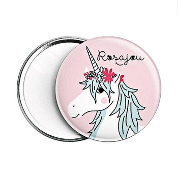Lusterko kosmetyczne dla dzieci z jednorożcem | Rosajou®